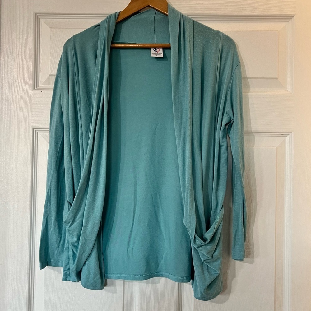 Rags & Couture Blue Cardigan Women's XL